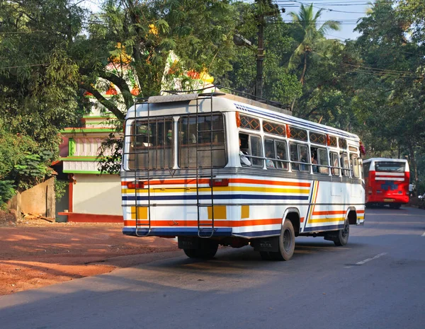 Road Ponda Goa India — Stock Photo, Image
