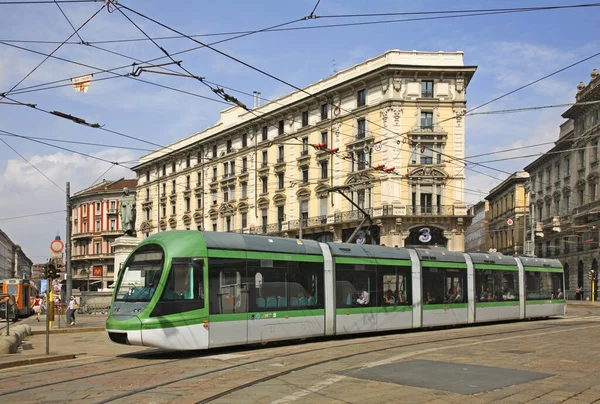 Cordusio Platz Mailand Lombardei Italien — Stockfoto