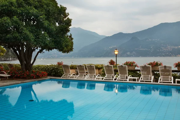 Pohled Como Lake Provincie Como Itálie — Stock fotografie