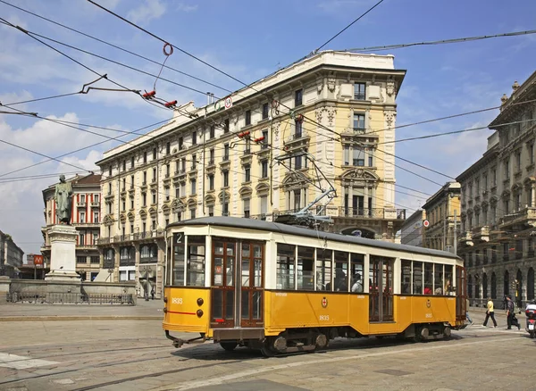 Cordusio Platz Mailand Lombardei Italien — Stockfoto