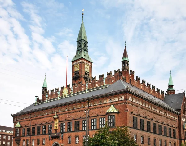 コペンハーゲン市役所 デンマーク — ストック写真