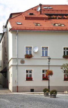 Duszniki-Zdroj 'un eski bölgesi. Polonya