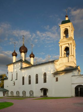 Yaroslavl 'daki Cyril-Athanasievsky manastırında Athanasius ve Cyril Katedrali. Rusya