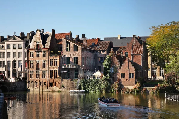 Riverside Gante Flandes Países Bajos — Foto de Stock