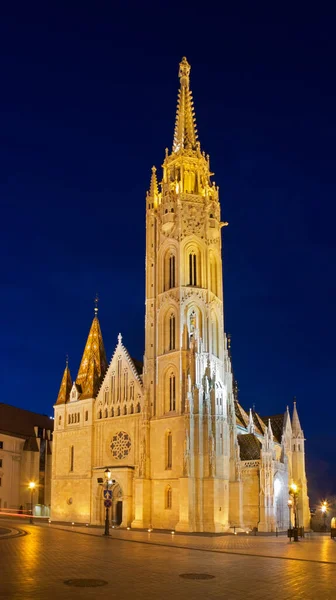 Mátyás Templom Szentharomsag Téren Budapesten Magyarország — Stock Fotó