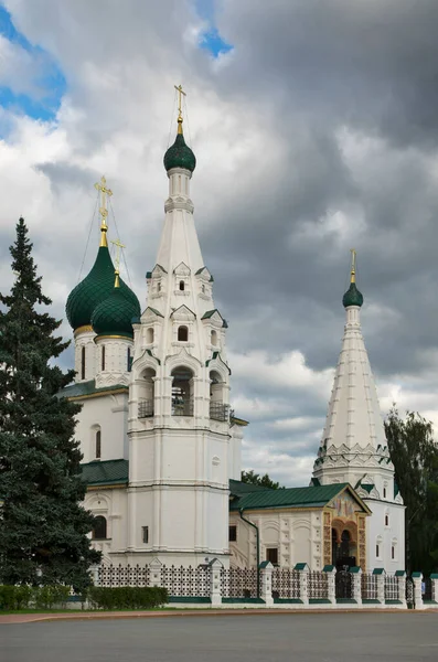 Igreja Elias Profeta Yaroslavl Rússia — Fotografia de Stock