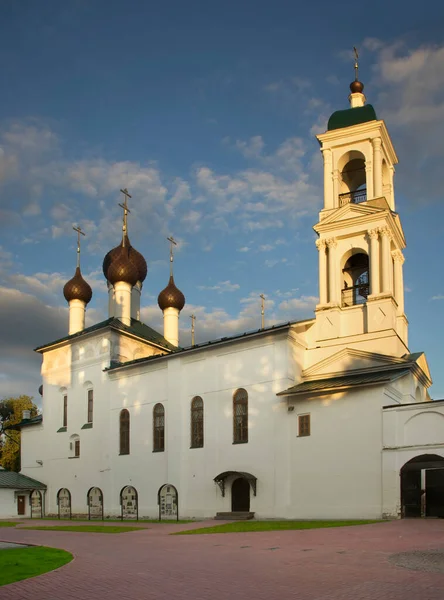 Katedra Atanazjusza Cyryla Klasztorze Cyryla Atanasiewskiego Jarosławiu Rosja — Zdjęcie stockowe