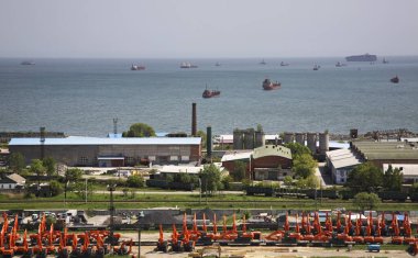 Nakhodka limanı. Primorsky Krai. Rusya