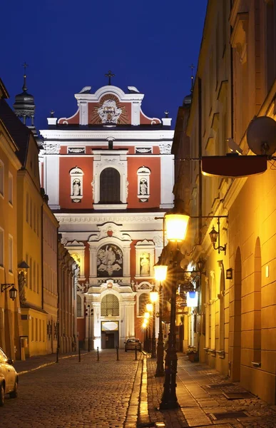 Kirche Des Stanislaw Poznan Polen — Stockfoto