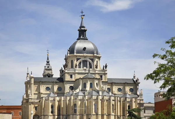 Santa Maria Real Almudena Madridban Spanyolország — Stock Fotó