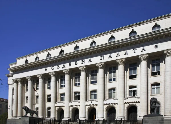 Edifício Câmara Tribunal Sofia Bulgária — Fotografia de Stock