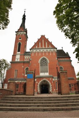 Wawolnica 'daki St. Adalbert Kilisesi (St. Wojciech Kilisesi). Polonya