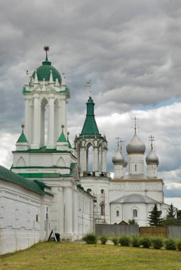 Rostov 'daki Aziz Yakovlevsky Manastırı (Spaso-Yakovlevsky Manastırı). Yaroslavl oblast. Rusya