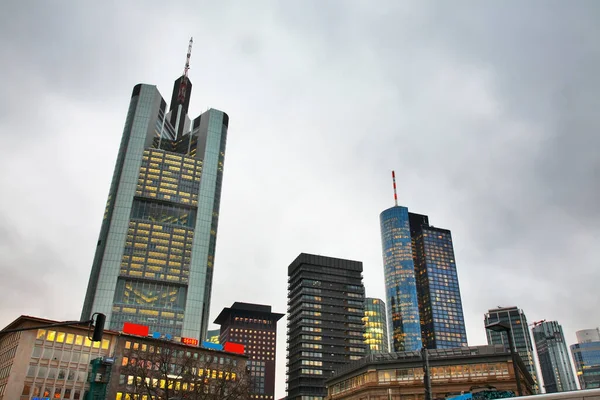 Blick Auf Frankfurt Main Deutschland — Stockfoto