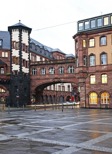 Paulsplatz Frankfurt Main Deutschland — Stockfoto