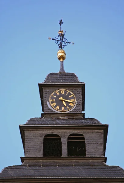 Torre Relógio Bad Homburg Alemanha — Fotografia de Stock