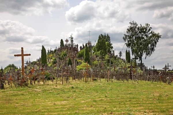 Collina Delle Croci Vicino Siauliai Lituania — Foto Stock