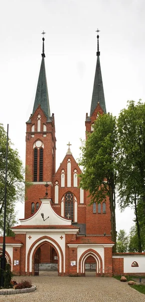 Iglesia Transfiguración Del Señor Garbow Polonia — Foto de Stock