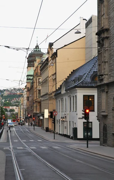 Prinsens Straße Oslo Norwegen — Stockfoto