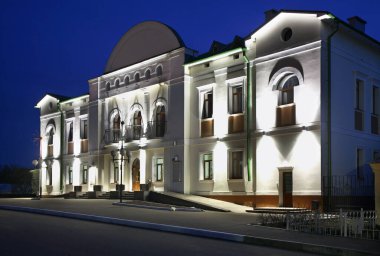 Kaşin 'deki Kültür Evi. Rusya