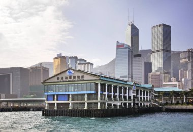 Hong Kong 'daki merkez rıhtımlar. Çin