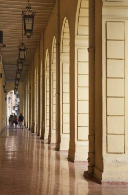 Havana 'da atari salonu. Küba