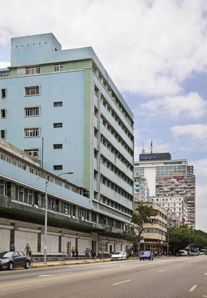 Høyhus Havanna Cuba – stockfoto