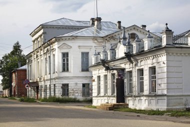 Kargopol manzarası. Rusya