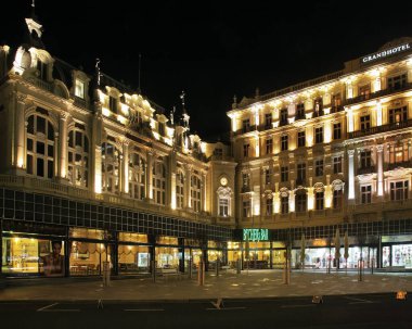 Karlovy Vary 'deki Grandhotel Pupp. Bohemya. Çek Cumhuriyeti