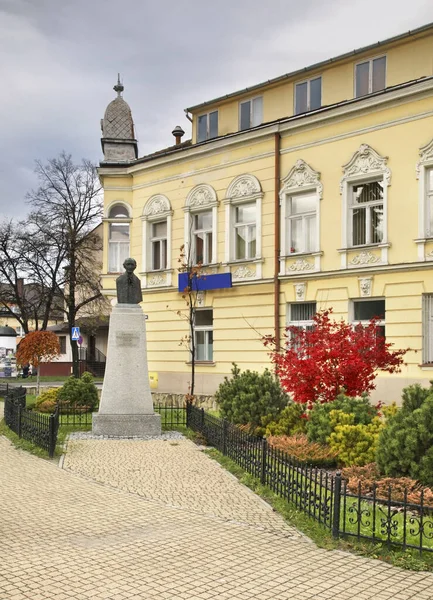 Praça Maio Nowy Sacz Polónia — Fotografia de Stock