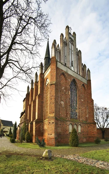 Церква Святого Станіслава Єпископа Андрія Боболи Свєці Польща — стокове фото