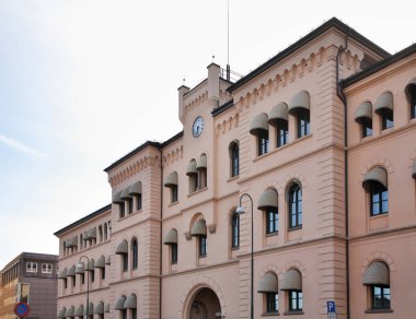 Oslo 'daki Mollergata caddesinde eski bir hapishane. Norveç