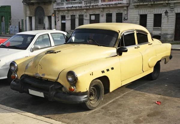 Vecchia Macchina All Avana Cuba — Foto Stock