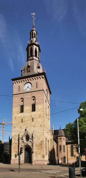 Oslo Katedrála Domkirke Dříve Kostel Našeho Spasitele Oslu Norsko — Stock fotografie