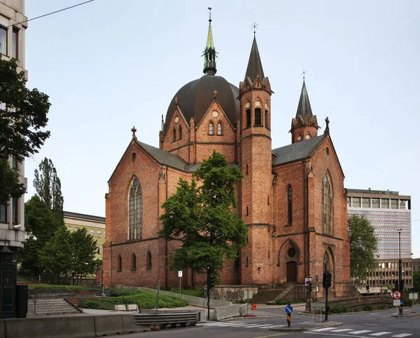 Igreja Margaretakyrkan Oslo Noruega — Fotografia de Stock