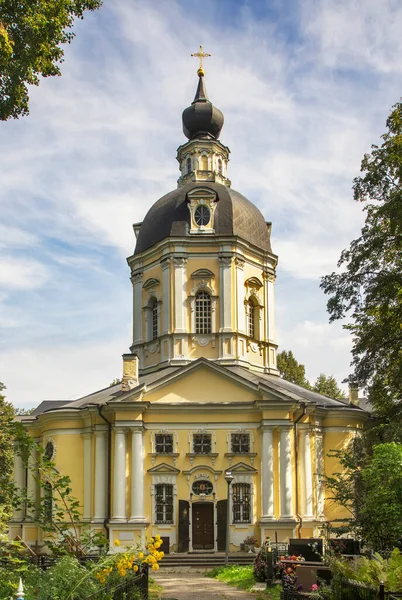 Kerk Van Verlosser Image Made Hands Voronovo Dorp Troitski Administratieve — Stockfoto