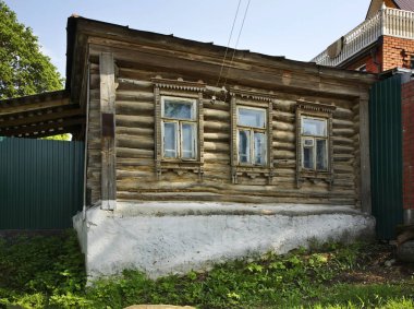 Tarusa manzarası. Rusya