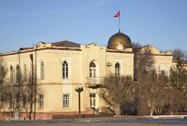 Bishkek 'teki Ala-Too Meydanı. Kırgızistan