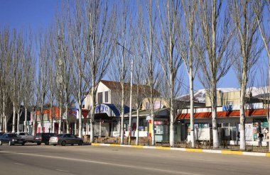 Cholpon-Ata manzarası. Kırgızistan