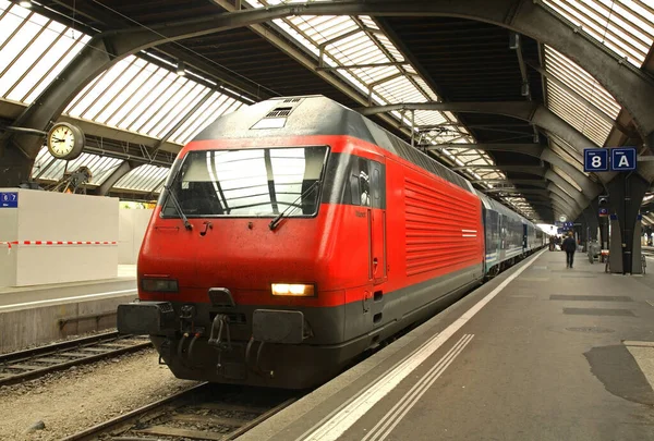 Station Zürich Zwitserland — Stockfoto