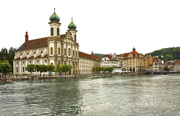 Jesuit Church Lucerne Switzerland — Stock Photo, Image