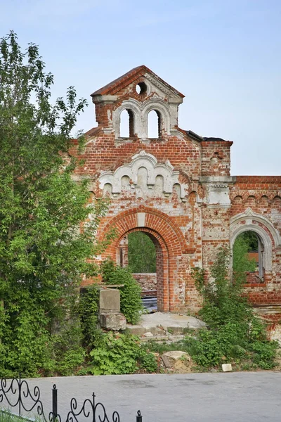 Gate Vvedensky Vladychny Convent Serpukhov Moscow Oblast Russia — Stock Photo, Image