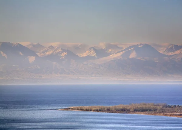 Lago Issyk Kul Kirguistán — Foto de Stock