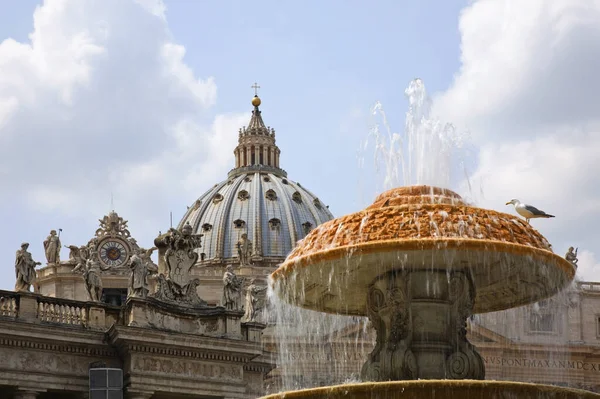 Plaza San Pedro Ciudad Del Vaticano — Foto de Stock
