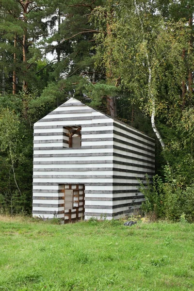 Objeto Arte Oficina Remota Aldea Nikola Lenivets Óblast Kaluga Rusia — Foto de Stock