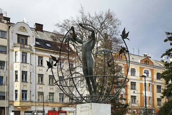 Památník Multikulturního Muže Sarajevu Bosna Hercegovina — Stock fotografie