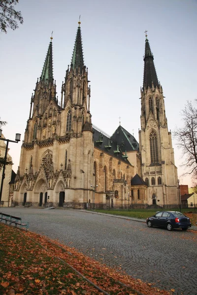 Cattedrale San Venceslao Olomouc Moravia Repubblica Ceca — Foto Stock