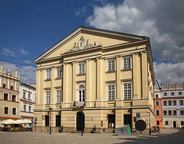 Tribunale Della Corona Piazza Del Mercato Lublino Polonia — Foto Stock