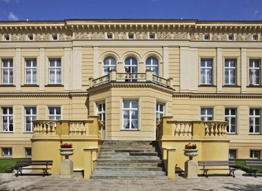 Ostromecko 'daki yeni saray. Polonya