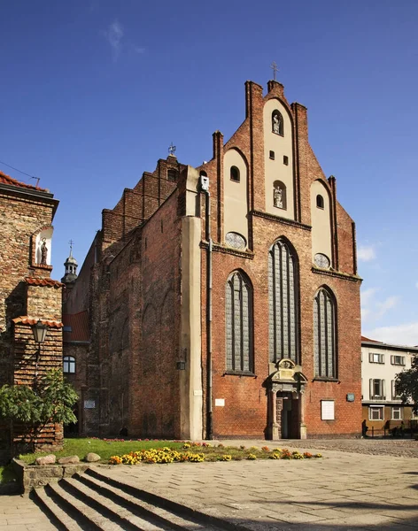 Εκκλησία Του Αγίου Ιωσήφ Στο Γκντανσκ Πολωνία — Φωτογραφία Αρχείου